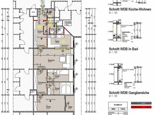 Bauanzeige gemäß §62 der Bauordnung für Wien